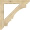 Ekena Millwork Balboa Slat Rough Sawn Bracket, Douglas Fir, 6"W x 48"D x 48"H BKT06X48X48BOA06RDF - alternate 3